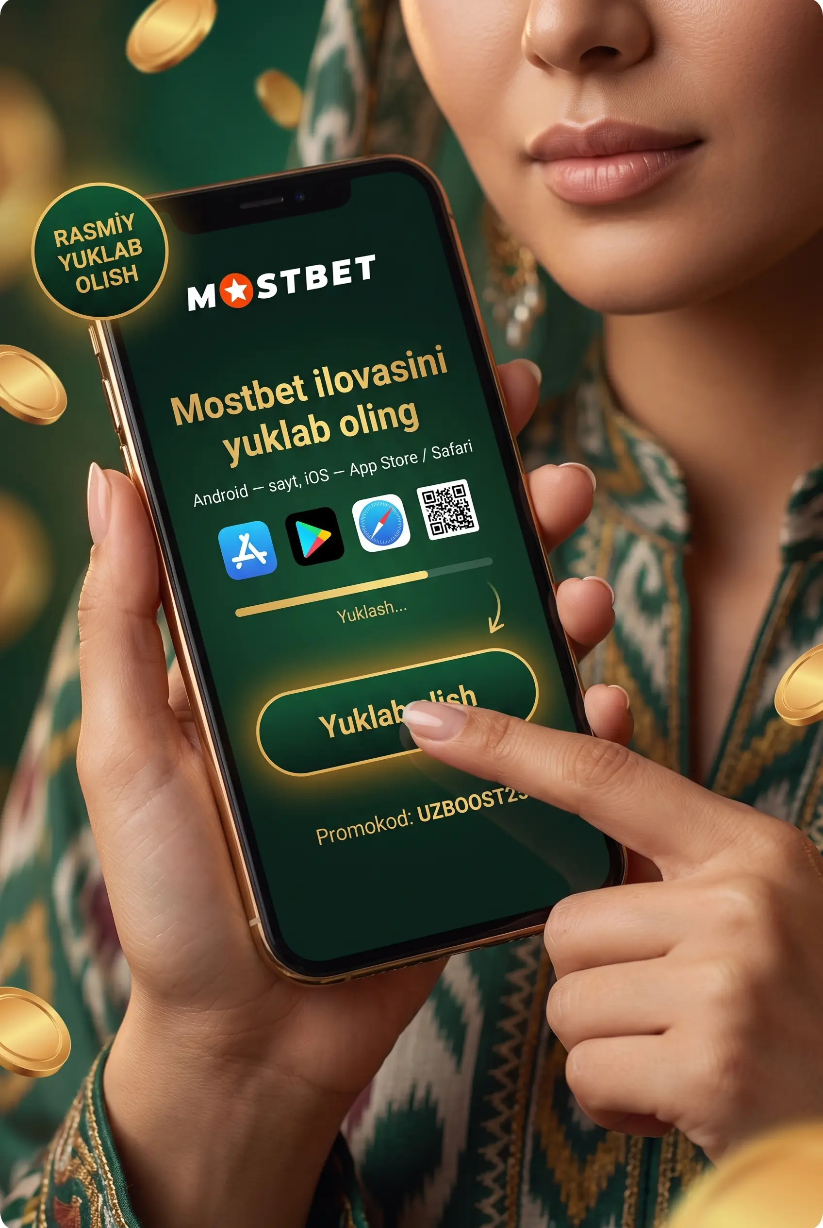 Mostbet ilovasini yuklab olish