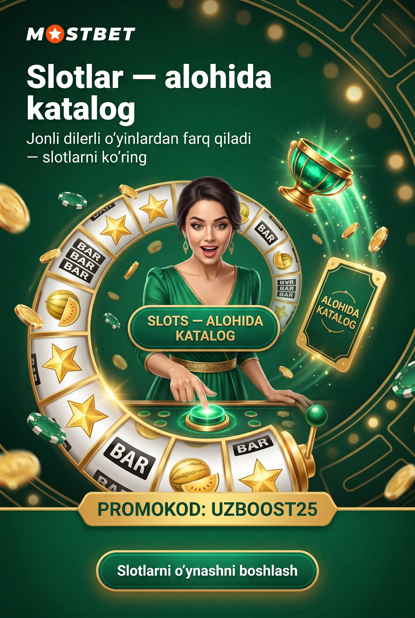 Slotlar va o'yin avtomatlari