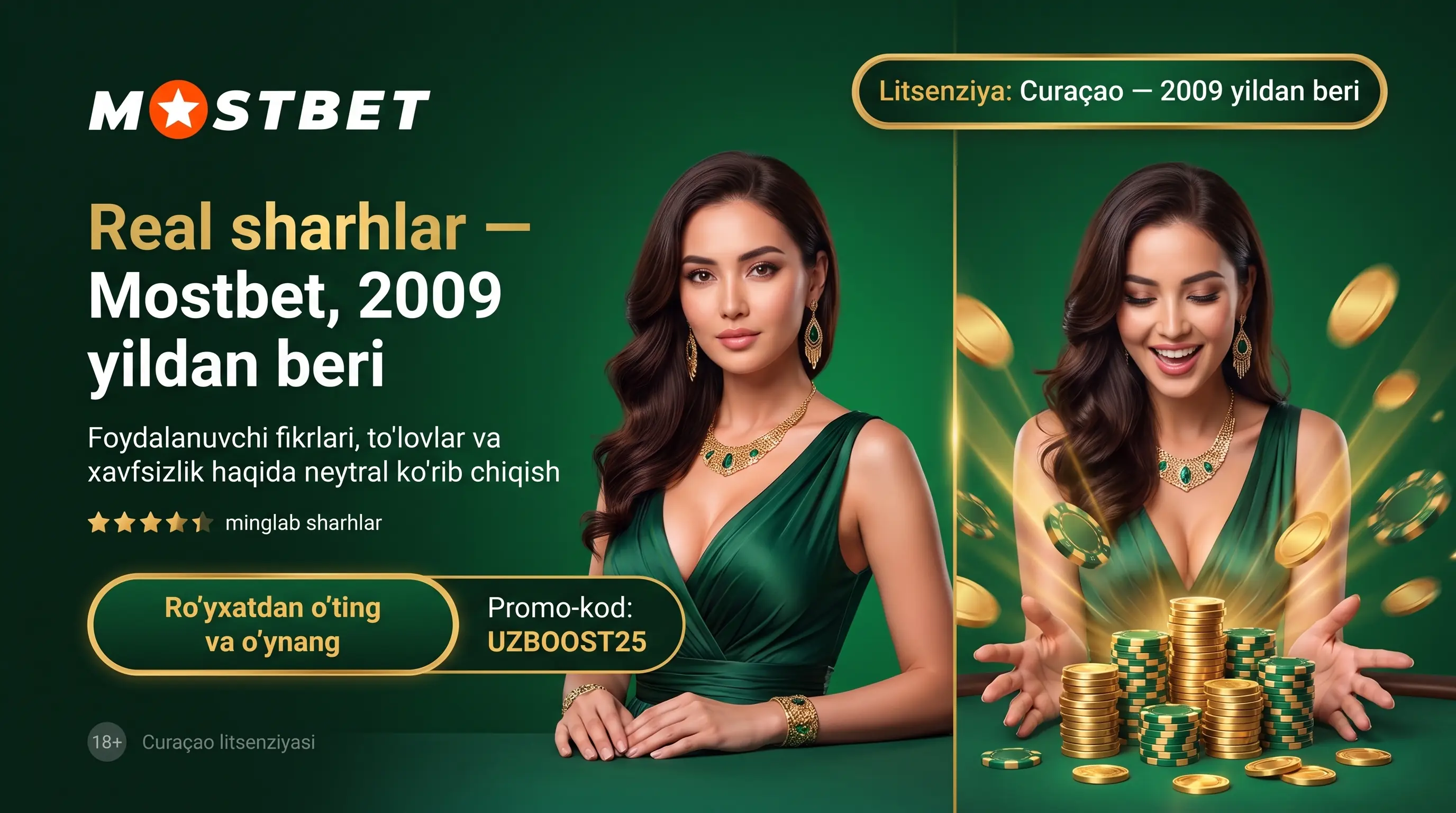Mostbet obzor va foydalanuvchilar sharhlari