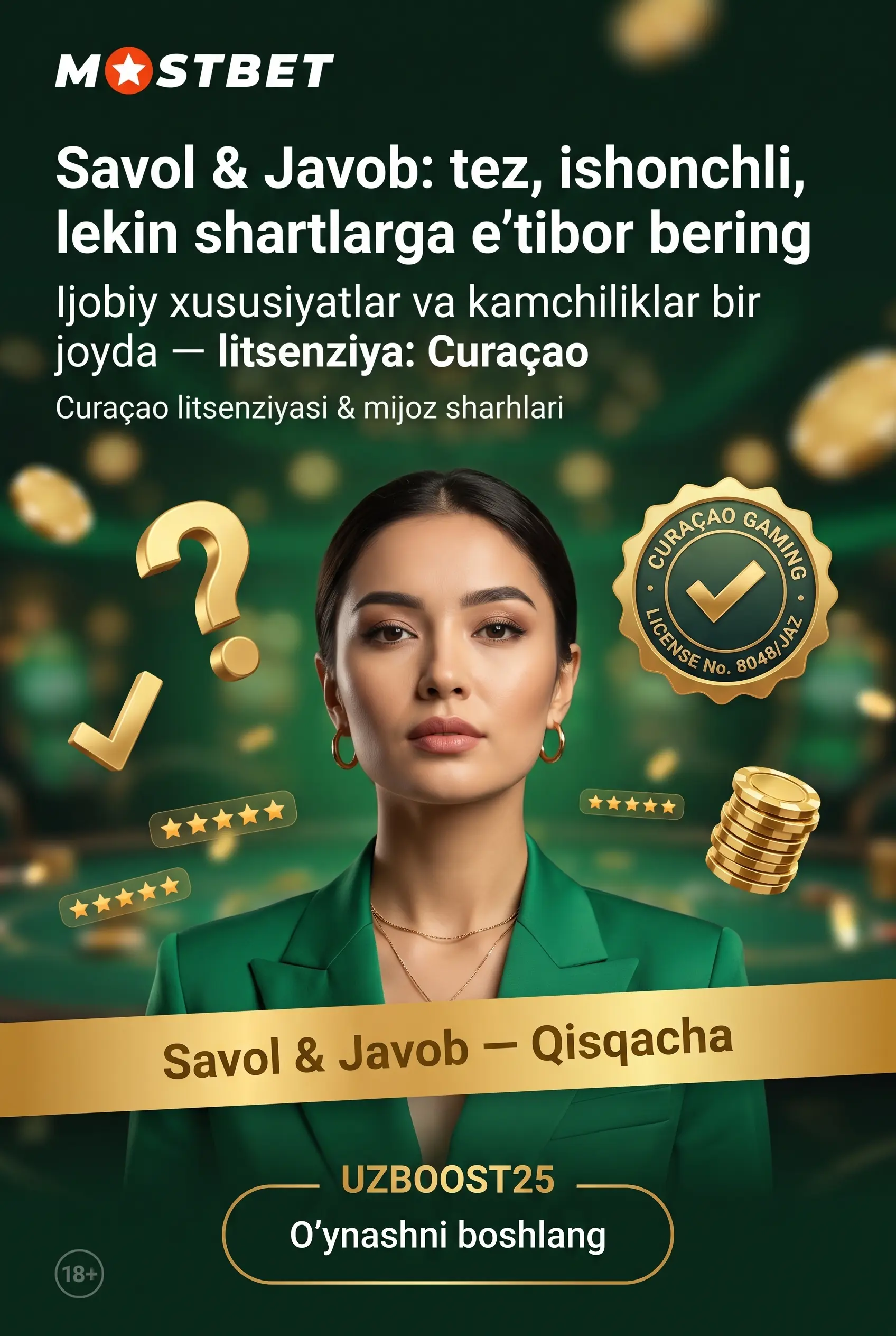 Mostbet obzor savol va javoblari